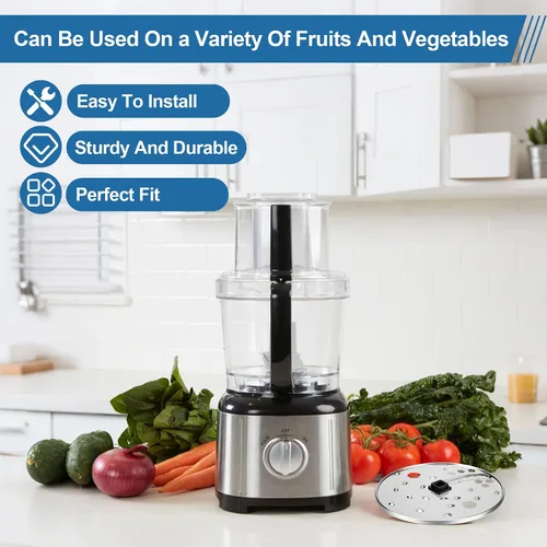 Miniatura 3 de Cuchilla de disco de corte para procesador de alimentos Hamilton Beach 70730 70670 70740 70760