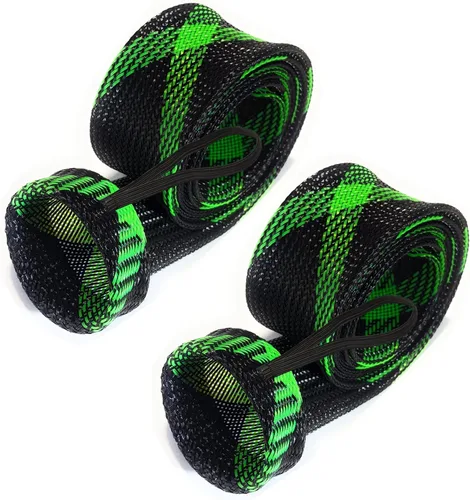Miniatura 12 de Fundas para caña de pescar Reaction Tackle - Mangas y cubiertas para cañas de pescar para Baitcasting y Spinning - Se ajustan hasta cañas de 7 pies