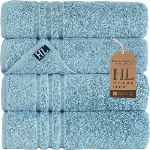 Miniatura 38 de Juego de 6 toallas de baño negras para baño, algodón turco original, suave, absorbente y de primera calidad, 2 toallas de baño, 2 manos y 2 toallas