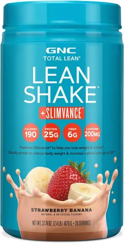 Miniatura 4 de GNC Total Lean - Batido magro + Slimvance sin cafeína, mantequilla de maní y chocolate (20 porciones)