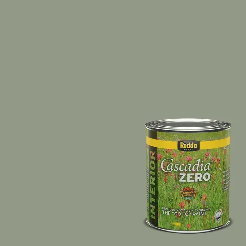 Miniatura 4 de Rodda Paint CASCADIA ZERO - Pintura plana e imprimación para interiores en uno, cuarto de galón, piel bronceada