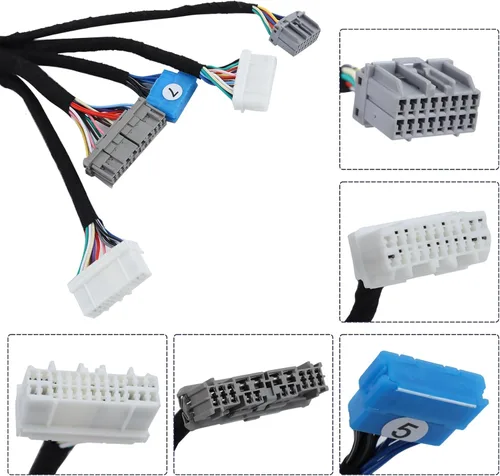 Miniatura 3 de Conjunto de cables de motor compatible con Honda Civic Integra B16 B18 D16 OBD1 Budget D & B-Series Tucked CNCH-OBD1-1