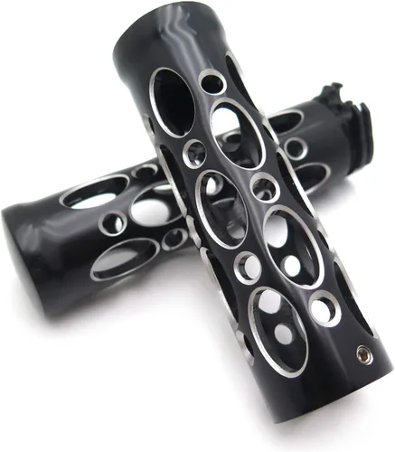 Miniatura 11 de Agujero hueco forma 7/8" empuñaduras compatibles con Nomad Drifter Vulcan 1600 2000 Negro [B00YWBW23Q]