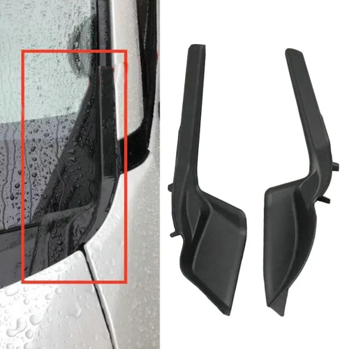 Miniatura 2 de 2 piezas de cubierta de extensión de carcasa lateral para parabrisas delantero para Toyota RAV4 2020 2021 2022