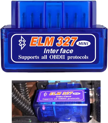 ELM327 OBDⅡ - Escáner de diagnóstico automático para coche, detector de fallos de la herramienta de escaneo Bluetooth automático, mini lector de