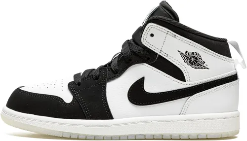 Jordan Preescolar Jordan 1 Mid SE PS DN4323 100 - Talla 1Y BlancoNegro-Multicolor