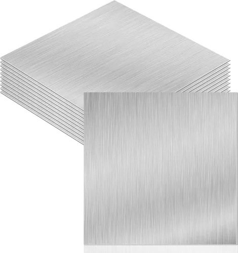 Miniatura 15 de Therwen 80 piezas de chapa de aluminio para techo intermitente de 5 x 7 pulgadas, techo de metal para cobertizo, impermeabilización alrededor