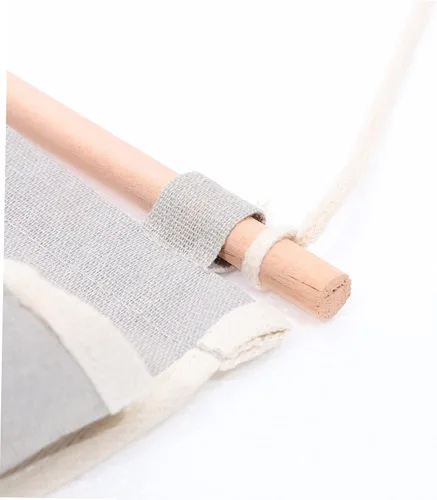 Miniatura 8 de Cabilock Bolsa de almacenamiento colgante Gancho para colgar en la puerta, organizador de dormitorio, bolsa para colgar en la pared gris para oficina