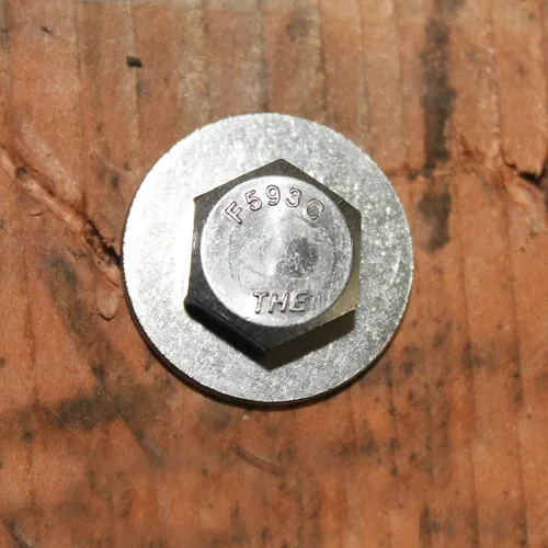 Miniatura 7 de (10 juegos) Tornillos de cabeza hexagonal de acero inoxidable 1/4-20x3, tuercas, arandelas planas y de bloqueo, 18-8 (304) S/S, totalmente roscados
