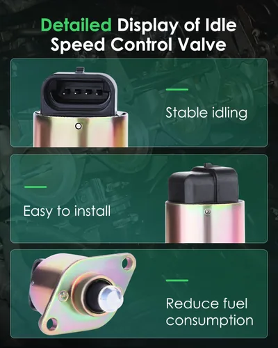 Miniatura 3 de SCITOO Válvula de control de aire de ralentí compatible con Jeep para Cherokee 4.0l 87-90, para Jeep para Comanche 4.0l 87-90, para Jeep