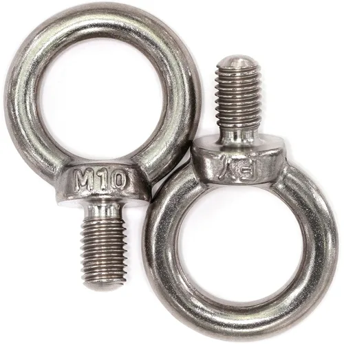 Miniatura 22 de Perno de ojo de elevación del hombro de la maquinaria del acero inoxidable (M6, 10 artículos)