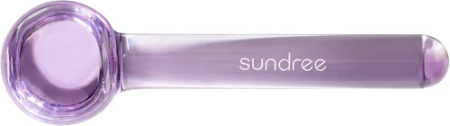 sundree Globo facial de enfriamiento | Globo de hielo de masaje facial seguro para congelador, vidrio soplado a mano