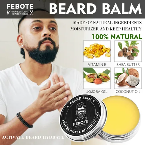 Miniatura 6 de Alisador de barba de lujo para hombres, cepillo iónico de barba calentado con LCD, 5 ajustes de temperatura, antiquemaduras, kit de alisador de pelo