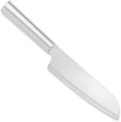 Miniatura 7 de Rada Cuchillo de cocina para cubiertos, hoja de acero inoxidable y mango de resina de acero negro, fabricado en EE. UU., 10-7/8 pulgadas