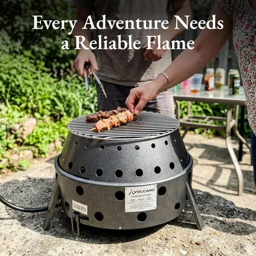 Miniatura 4 de Volcano Grills Adaptador de válvula de propano de latón para tanque LP desechable de 1 libra, conector compacto para parrilla al aire libre y estufa