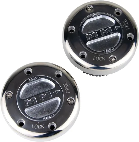 MILE MARKER 449S/S Par de cubos de bloqueo premium que se ajustan a F250 F350 F450 F550 1999-2004 | Confiables en condiciones extremas todoterreno |