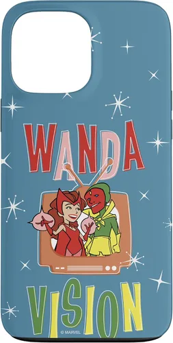 Miniatura 24 de Marvel WandaVision Wanda & Vision Retro TV Artwork - Carcasa para iPhone 17