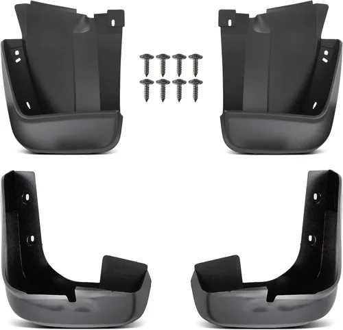 Miniatura 14 de YHTAUTO Juego de 4 guardabarros y protectores contra salpicaduras, accesorios de repuesto para Honda Civic 1996-2000 Coupé Sedán, no apto