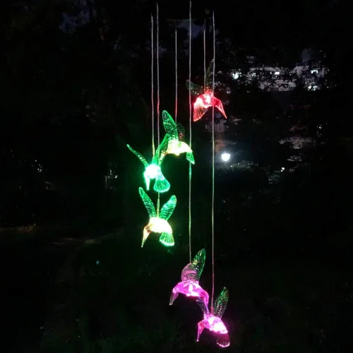 Miniatura 6 de Campanillas solares de colibrí, regalos de cumpleaños únicos para mujeres/mamá/abuela, mejores ideas de jardinería