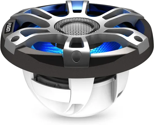 Miniatura 2 de Garmin Fusion Signature Series 3i - Altavoces coaxiales marinos, 6.5 pulgadas, 230 vatios, CRGBW, coaxiales, deportivos, color gris, (par)