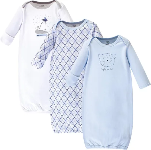 Miniatura 4 de Touched by Nature - Camisones unisex de algodón orgánico para bebé