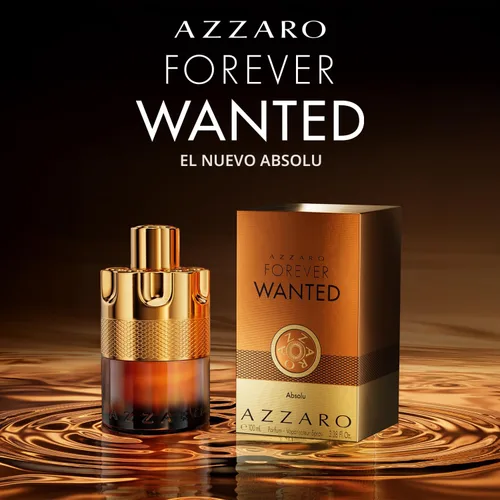 Miniatura 7 de Azzaro Forever Wanted Absolu - Colonia para hombre - Con esencia de incienso, acorde de whisky y vainilla - Larga duración - Perfume de lujo