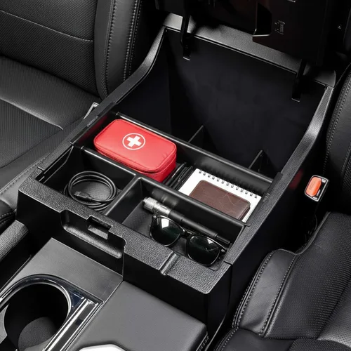 Miniatura 7 de Vehicle OCD - Divisor de consola central y organizador de bandejas para Toyota Tundra (2014-2021) - Fabricado en Estados Unidos