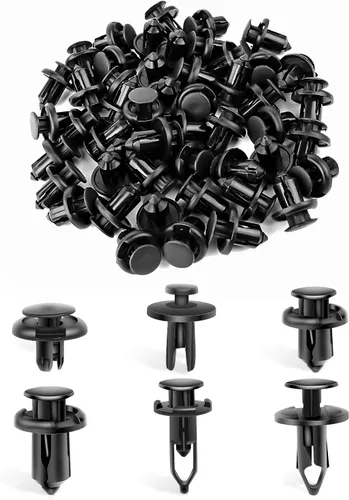 Miniatura 17 de Nilight 120 piezas de clips de retención de automóvil, 0.197 in, 0.236 in, 0.276 in, 0.354 in, 0.394 in, tornillos de expansión de repuesto, clips