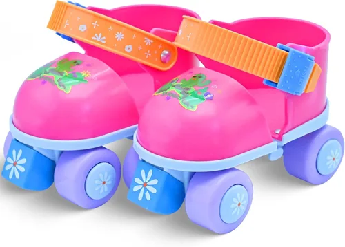 Miniatura 10 de Patines de ruedas para niños niñas y niños de 2 a 6 años, patines ajustables para principiantes de cuatro ruedas para niños pequeños Azul
