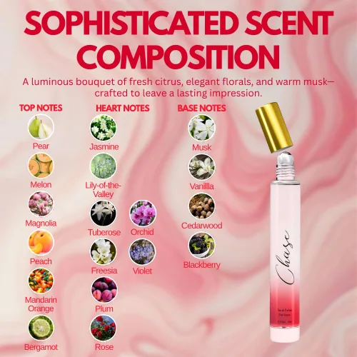 Miniatura 6 de Perfume para mujer Rollerball – INSPIRADO por un perfume de mujer mundialmente reconocido – pera, jazmín, vainilla, cedro, elegante, floral