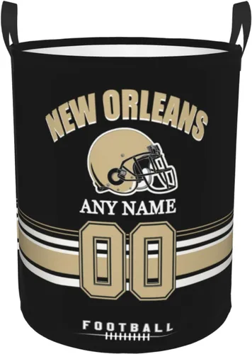 Miniatura 17 de Cesta de lavandería Philadelphia, cesta de lavandería personalizada estilo fútbol, cesta de almacenamiento plegable personalizada con nombre