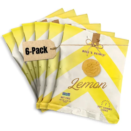 Miniatura 11 de Bell's Reines Galletas de mantequilla, lote pequeño gourmet suave, aperitivos saludables, paquetes de 4 galletas frescas de panadería, paquete de 3
