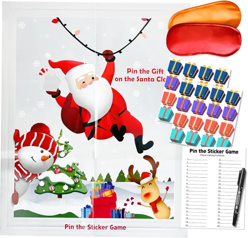 Juegos de fiesta de Navidad, juego de regalo Actividades navideñas para niños, juegos de Navidad, juegos de fiesta de vacaciones para niños,