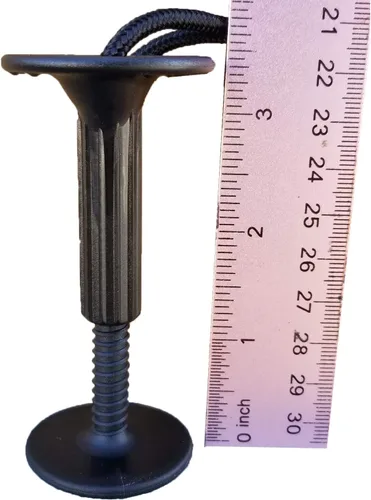 Miniatura 2 de Mega Flat Top Strap Plug para bodyboards gruesos solamente - Negro