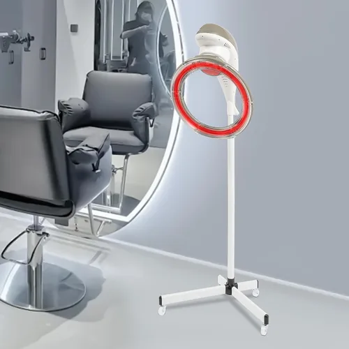 Miniatura 8 de Secador de pelo de 950 W, acelerador de secador de pelo con diseño giratorio de 360°, cabello infrarrojo profesional para peluquerías y salones
