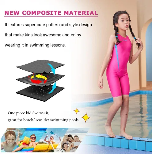 Miniatura 4 de karrack Traje de baño deportivo de una pieza para niñas