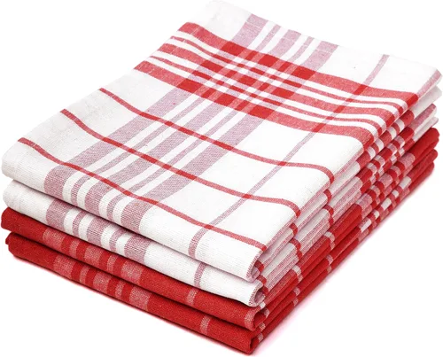 Miniatura 13 de Encasa XO Juegos de Toallas de Cocina y Paños de Cocina Toalla de Mano de Algodón Multiusos, Altamente Absorbente para Limpieza y Reutilizable