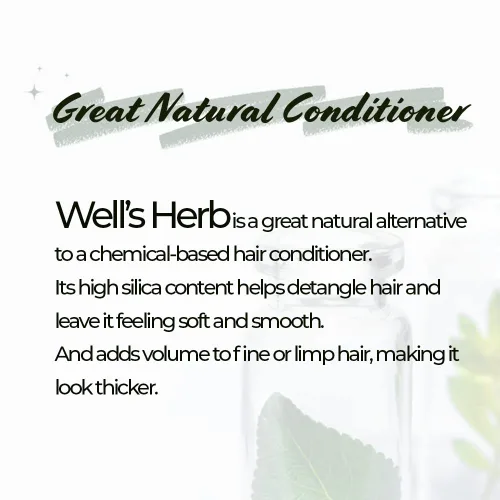 Miniatura 4 de Well's - Hierba seca de flor de hibisco (1.2 onzas) para el cuidado del cabello y la piel, proporciona hidratación profunda y nutrición