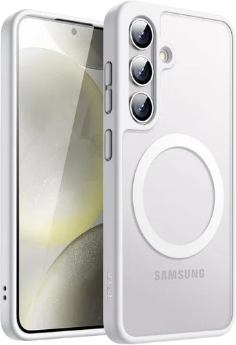 Miniatura 52 de JETech Estuche magnético para Samsung Galaxy S24 5G, compatible con MagSafe, funda protectora para teléfono con parte trasera translúcida y mate a