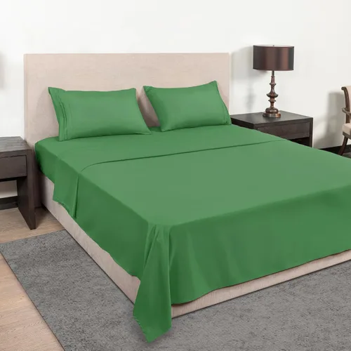 Miniatura 2 de Mejoroom Juego de Sábanas Tamaño King - Sábanas y Fundas de Almohada de Lujo Hotelero 1800 - Sábana Ajustable con Bolsillo Profundo de 16", Suave
