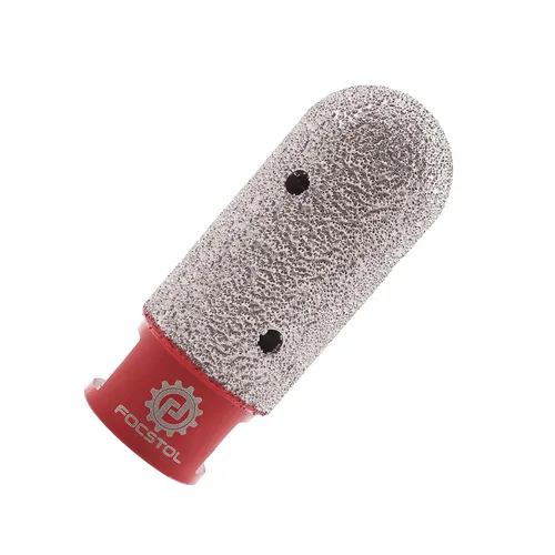 Miniatura 8 de FOCSTOL Broca de diamante para fresar dedos, broca de núcleo de 4/5 pulgadas (0.787 in) para agrandar y dar forma a los agujeros existentes