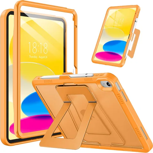 Miniatura 11 de DTTO Funda para iPad (A16) 11ª generación de 11 pulgadas 2025, funda para iPad de 10ª generación, soporte ajustable para vertical/paisaje, protector