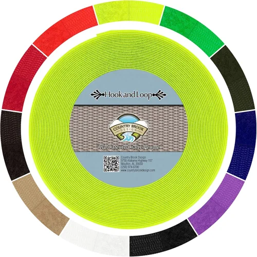 Miniatura 11 de Country Brook Design Cierre de velcro para coser no adhesivo de 2 pulgadas (beige, 50 yardas)