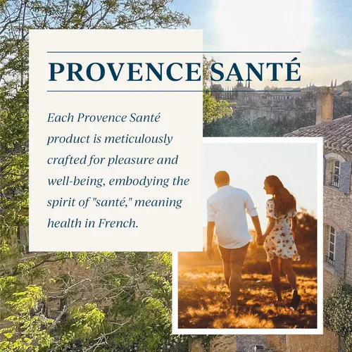Miniatura 5 de Provence Sante Sal de baño relajante – Remoje de lujo y calmante – Aroma a verbena de limón – Hecho en Francia – 20 onzas