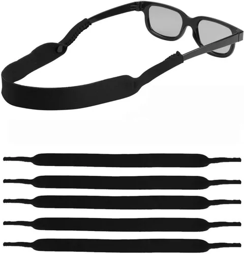 Correas de gafas de sol para hombre y mujer, retenedor de gafas de seguridad, neopreno, ideal para deportes y exteriores, se adapta a la mayoría de