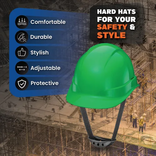 Miniatura 2 de Casco de seguridad con diseño de fibra de carbono y ala completa Pyramex, ajustable, tienda Acerpal
