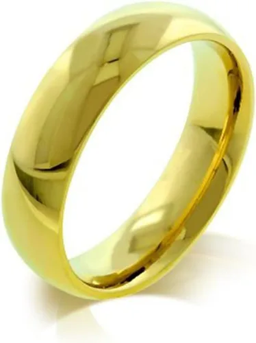 Miniatura 9 de Juego de 3 piezas de anillos de compromiso para él y para ella de oro IP de circonia cúbica
