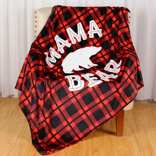 Miniatura 7 de Ganeen Regalos de cumpleaños para mamá, manta con estampado de guepardo, franela suave y acogedora para mamá de hija, hijo, marido, 60 x 50 pulgadas