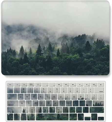 Miniatura 24 de Funda compatible con MacBook Air de 13 pulgadas (versión anterior 2010-2017, modelos: A1369 y A1466), cubierta protectora de plástico duro y funda