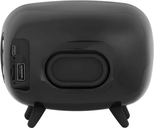 Miniatura 5 de Altavoz Crosley CR3039A-BK Rondo Retro portátil recargable con Bluetooth, color negro